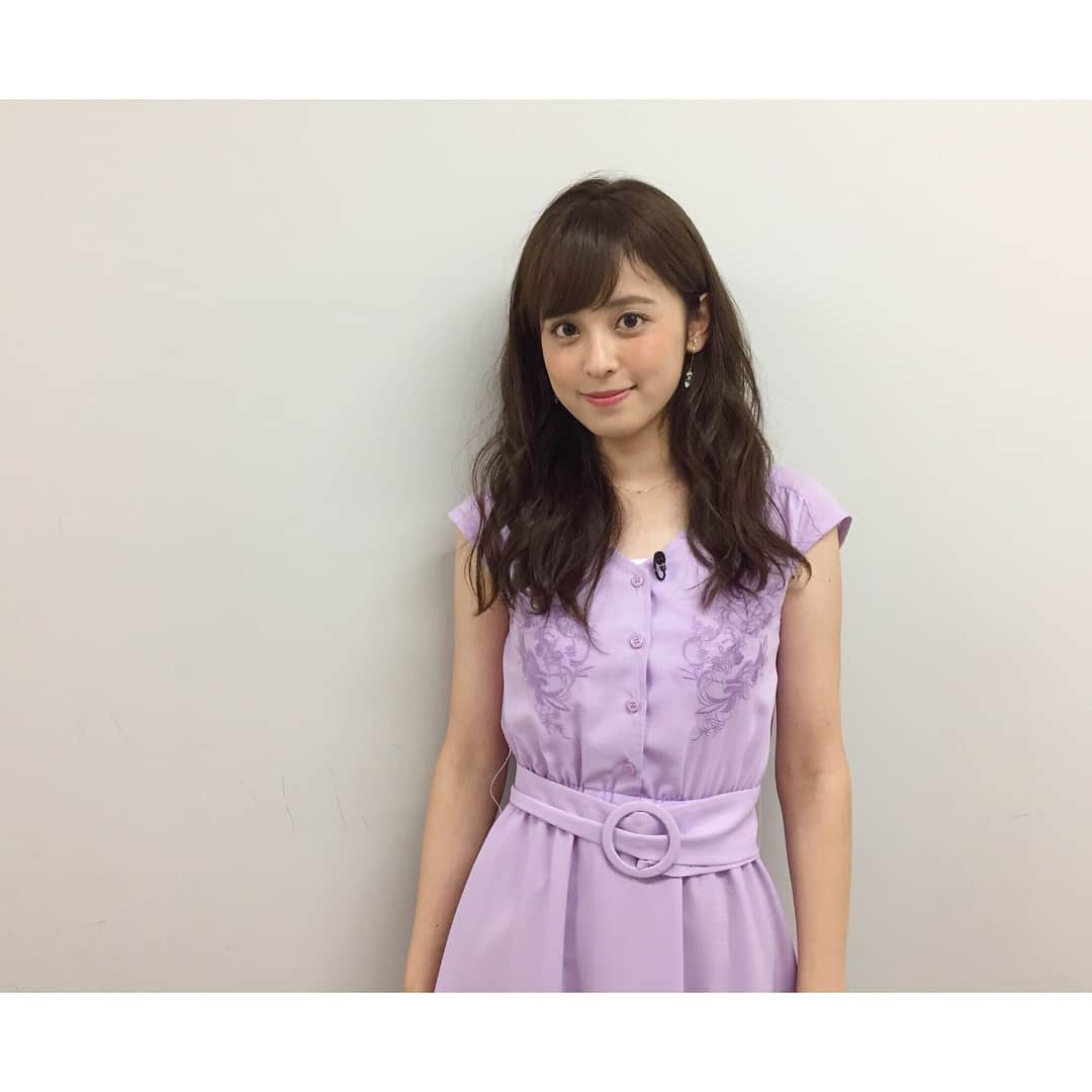 久慈暁子さんのインスタグラム写真 - (久慈暁子Instagram)「* ラベンダーカラーの衣装🦄🍬💜 * #ラベンダー #衣装」7月28日 21時31分 - kuji_akiko