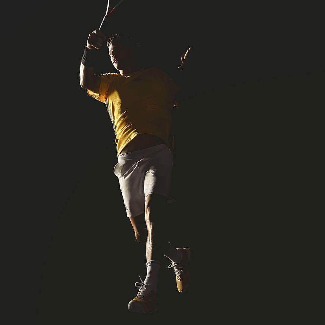 ドミニク・ティエムさんのインスタグラム写真 - (ドミニク・ティエムInstagram)「💥 out of the dark. The @adidastennis US Series #MyGame #bamos#falco」7月29日 21時19分 - domithiem