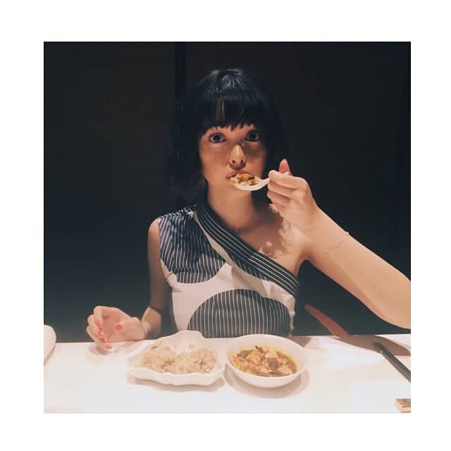 玉城ティナさんのインスタグラム写真 - (玉城ティナInstagram)「玉城、中華たべるってよ  #今日じゃないよ」7月30日 21時51分 - tinapouty