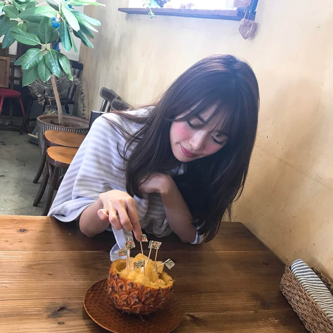 泉里香さんのインスタグラム写真 - (泉里香Instagram)「ぱぱぱいーん🍍」7月30日 14時15分 - rika_izumi_