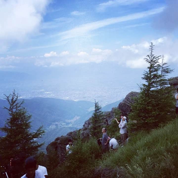 笛木優子のインスタグラム：「⛰ 撮影。」