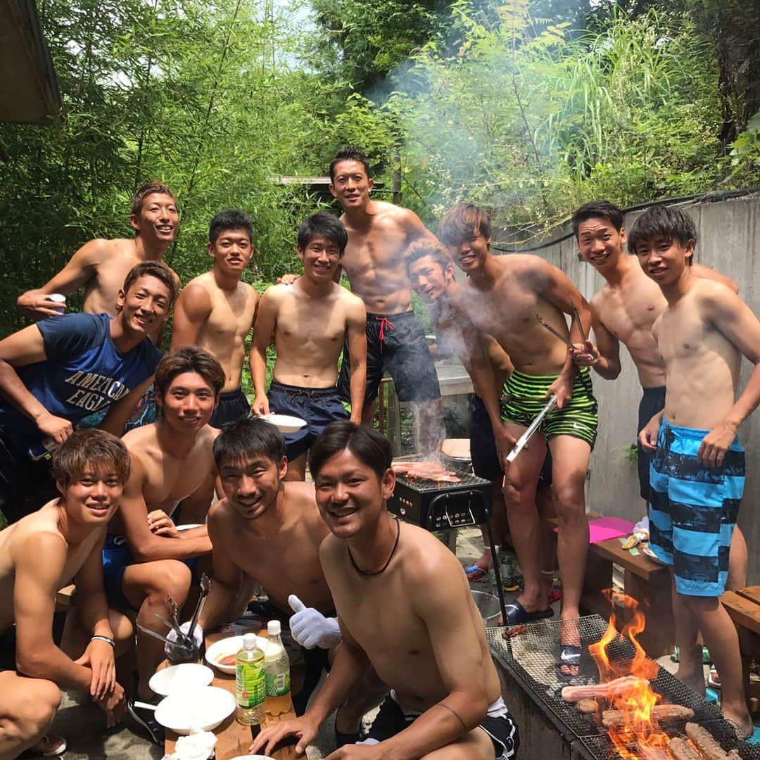 大南拓磨さんのインスタグラム写真 - (大南拓磨Instagram)「みんなでBBQしました！ お肉は宮古島のお肉をいただきました！🍖 しっかりリフレッシュできました！ #あたごがわ #豚焼肉大空14#宮古島#BBQ」7月31日 18時56分 - takuma5.1213