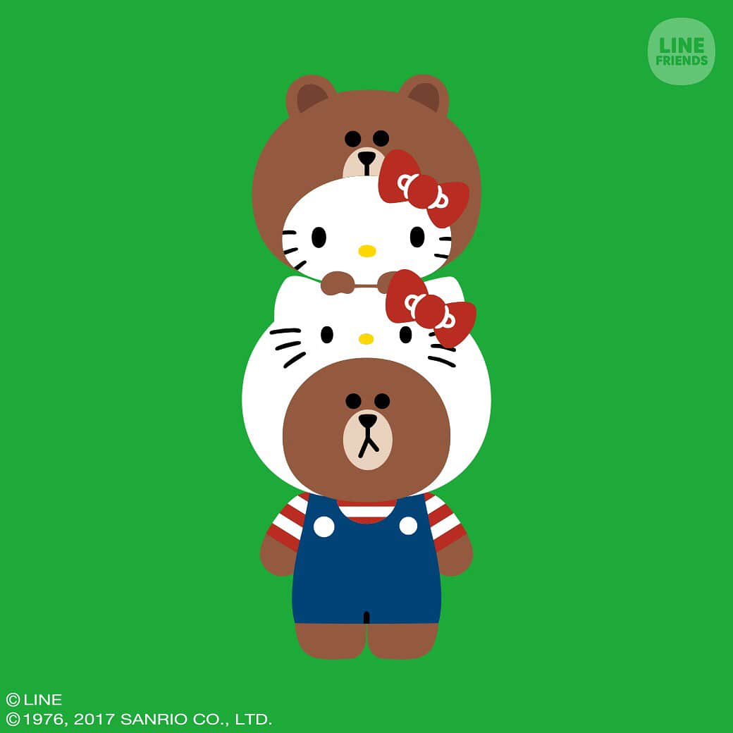 Line Friends Jpさんのインスタグラム写真 Line Friends Jpinstagram Line Friends Hello Kitty ハローキティタウンに遊びに行ったline Friends はじめて会うキティにドキドキ キティとねずみのジョーイ りすのローリーがお出迎え ハローキティタウンを