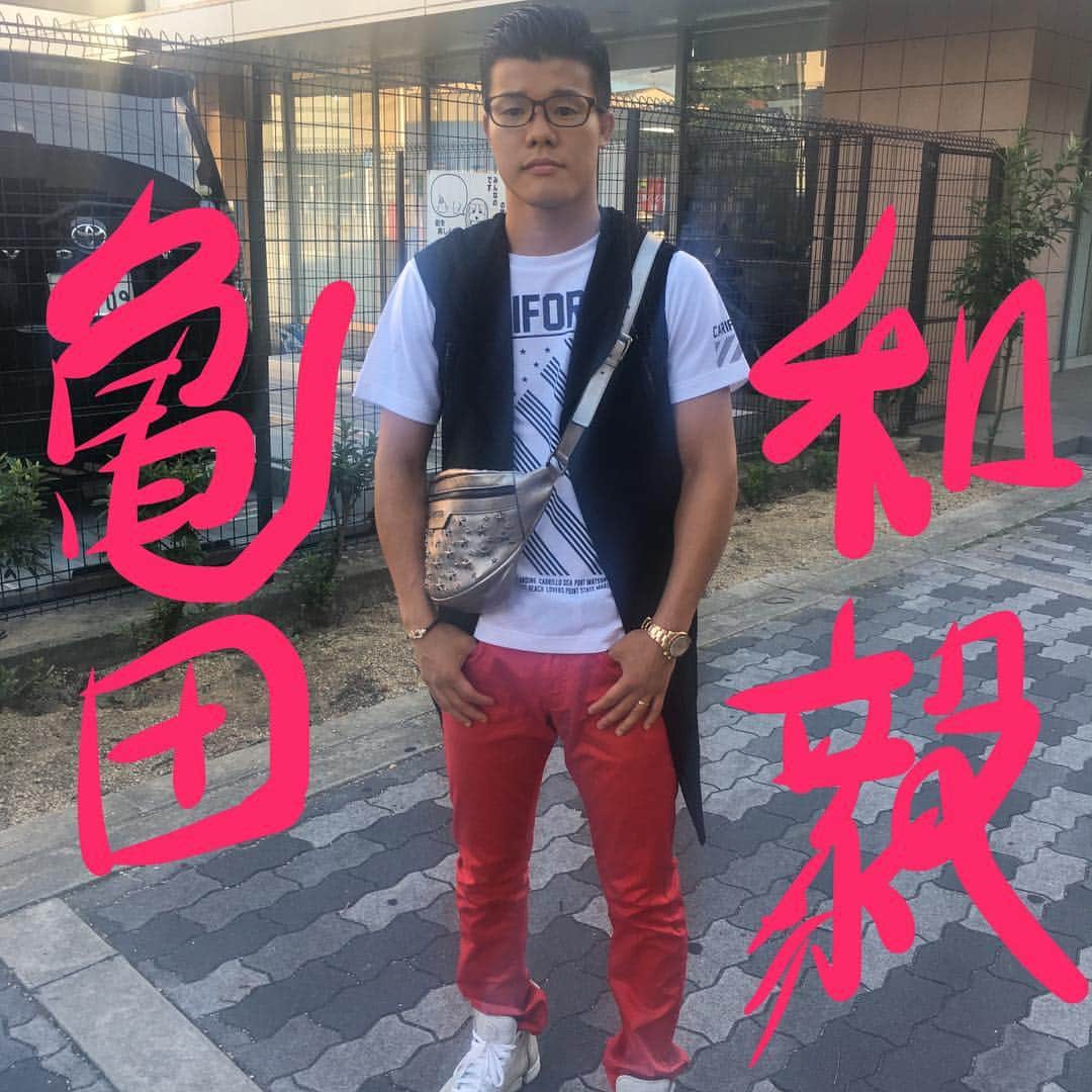 亀田和毅のインスタグラム