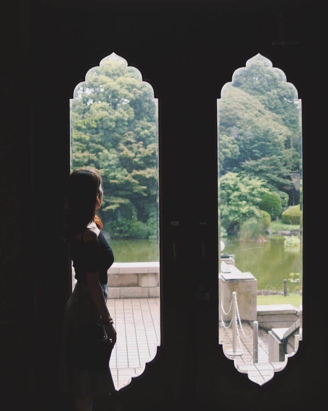 亜里沙さんのインスタグラム写真 - (亜里沙Instagram)「Romantic rain☂️ #tokyonationalmuseum #rainday #museumday #tokyo」8月6日 17時15分 - alisa_0302