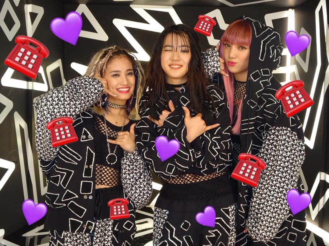 のインスタグラム：「. 💜☎️CALL ME NOW☎️💜 NOW ON SALE!! #オトメゴコロ 🤙🏻🤙🏻🤙🏻」