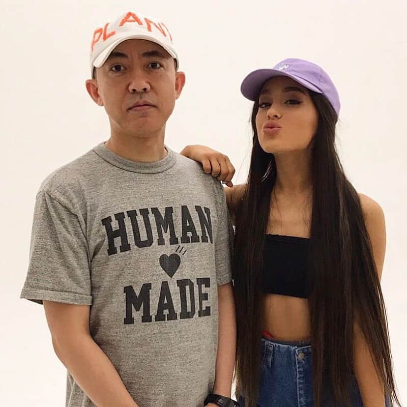 NIGOさんのインスタグラム写真 - (NIGOInstagram)「Ariana & Mac thanks for coming to my studio 🙏🏻」8月11日 15時58分 - nigo