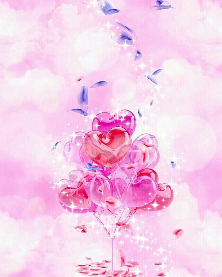 cocoppa officialのインスタグラム：「Flying Balloons🎈 #balloon #sky #lovely #clouds #rainbow #fairy #cute #girls #love #kawaii #purple #beautiful #homescreen #wallpaper #icon #cocoppa #instagood #instalike #instagram」