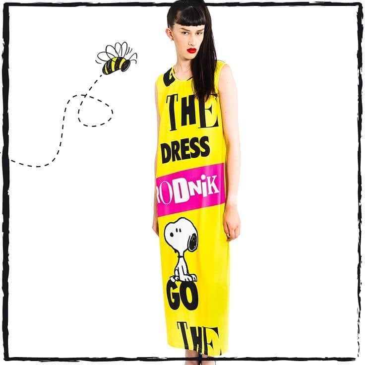 ロドニクのインスタグラム：「💥Be a SN👀PY PUNK 📢⚡️ @therodnikband x @snoopygrams #snoopydress #snoopypunk #snoopy #sexpistols #therodnikband #rodnik #popfashion #popartfashion 💥🚀🚀🚀」