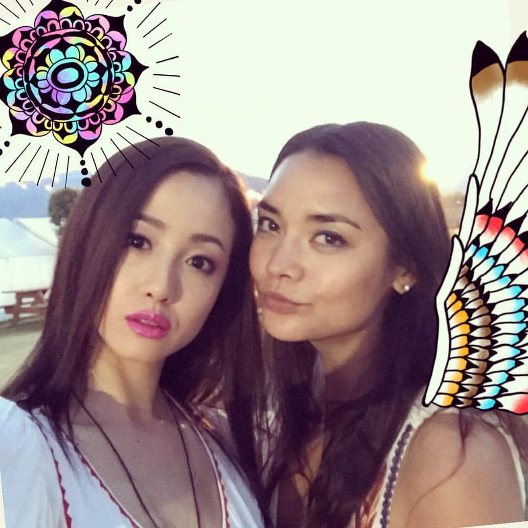 加賀美セイラさんのインスタグラム写真 - (加賀美セイラInstagram)「My #bestie came to visit me in #LA from #Tokyo #Japan #😘😘😘 ＃親友 が会いに来てくれた #沢尻エリカ #ErikaSawajiri #artists #嬉しさに涙 @naoki___r」9月10日 11時57分 - serakagami