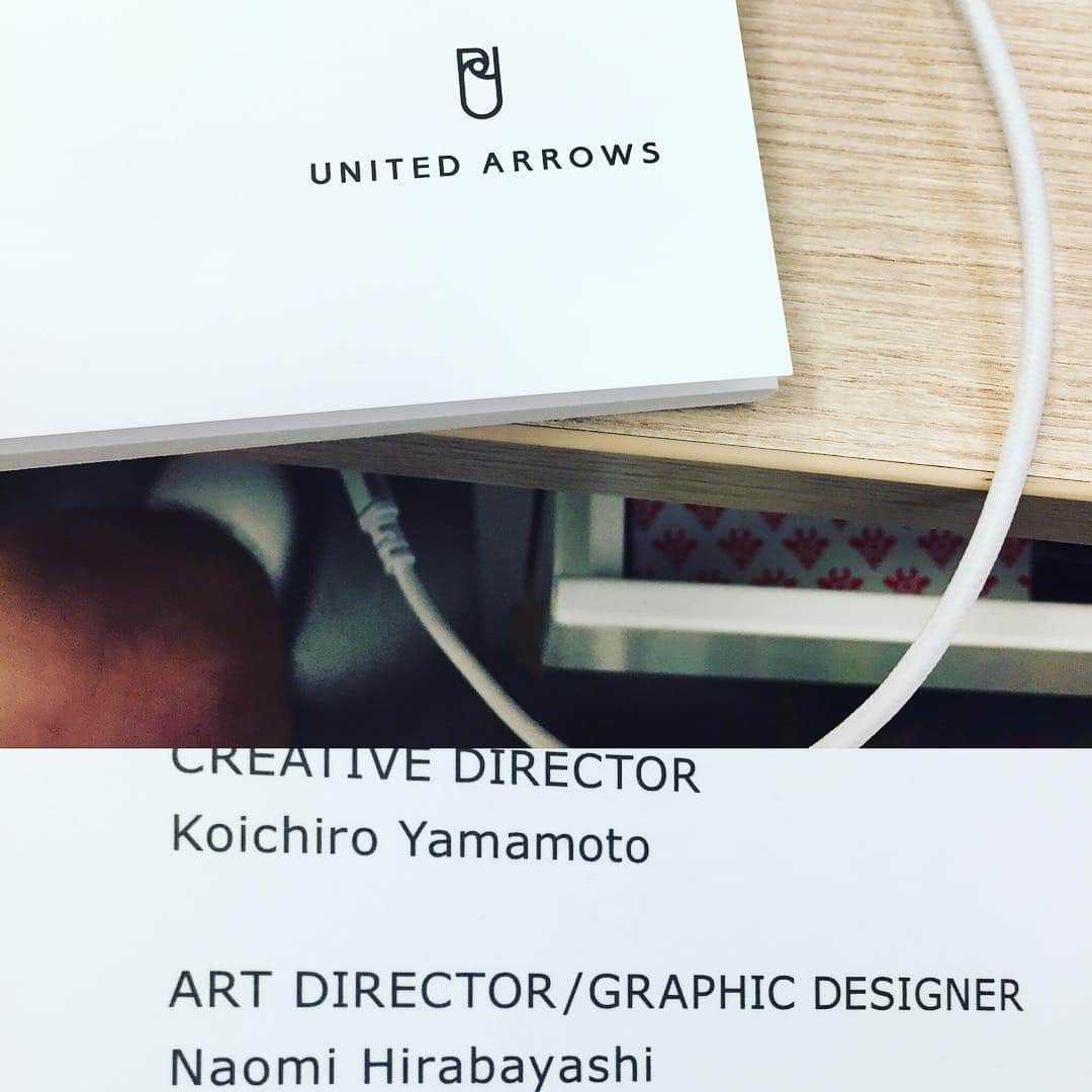 のインスタグラム：「#unitedarrows #koichiroyamamoto #naomihirabayashi」