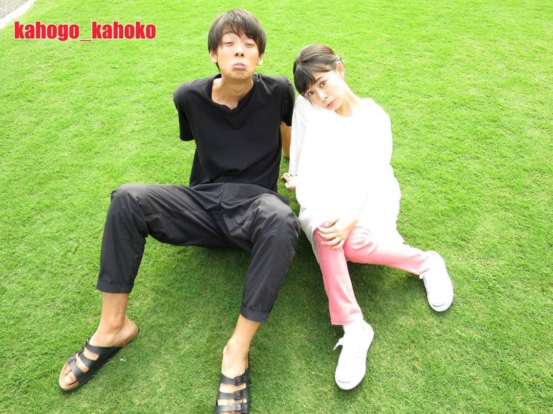 日本テレビ「過保護のカホコ」のインスタグラム：「#過保護のカホコ最終回 は9月13日(水)よる10時‼ の10分前のやーつは、  #過保護のカホコころころころりん  バレーで延長の場合も変わらず、21時50分で‼  今日の写真はみなさんお待ちかねの 素敵な おふた…り？ ※変顔アプリは使っていません 【出演情報】 本日よる9時～は、 #しゃべくり深イイ合体SP #高畑充希 さんと #竹内涼真 さんが登場‼ さいっこうに面白いお二人が見れますよ～‼ お見逃しなく‼  #自前snow」