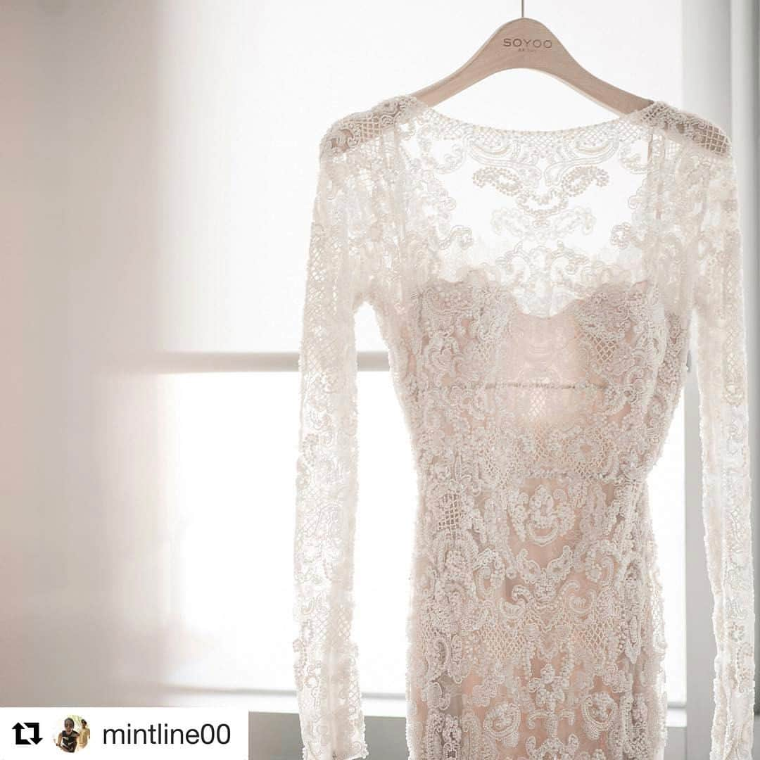 SOYOO BRIDALさんのインスタグラム写真 - (SOYOO BRIDALInstagram)「Elie Saab by SOYOOBRIDAL 🔖  #꿈의엘리사브 💫 #완벽한디테일  Repost @mintline00  #eliesaabcouture #soyoobridal #only_at_soyoobridal 📌 #엘리사브 #엘리사브바이소유브라덜 #엘리사브드레스」9月11日 19時35分 - soyoobridal_official