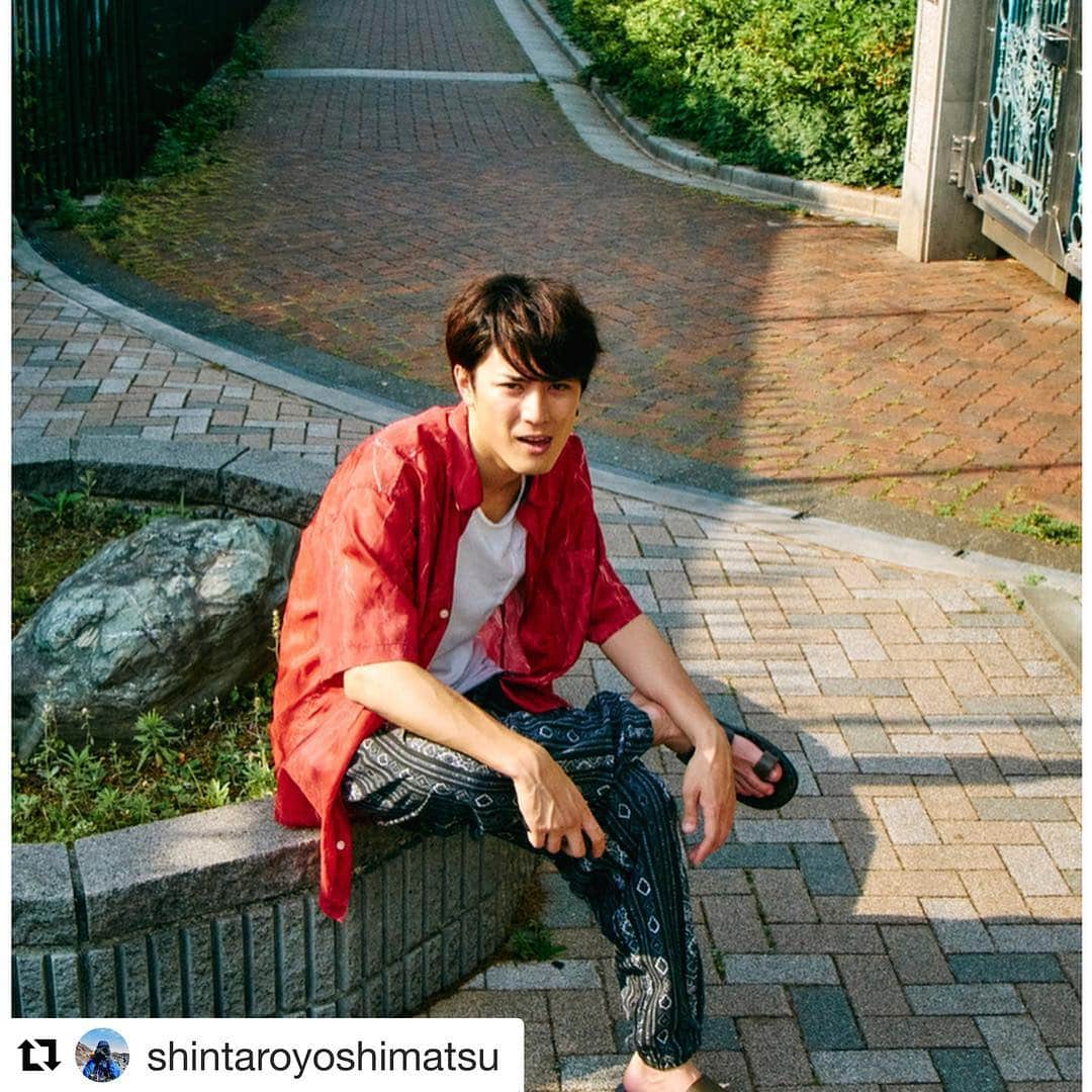 間宮祥太朗さんのインスタグラム写真 - (間宮祥太朗Instagram)「#Repost @shintaroyoshimatsu (@get_repost) ・・・ #shintaroyoshimatsu #mywork#portrait#shooting#goodboy」8月20日 12時11分 - shotaro_mamiya