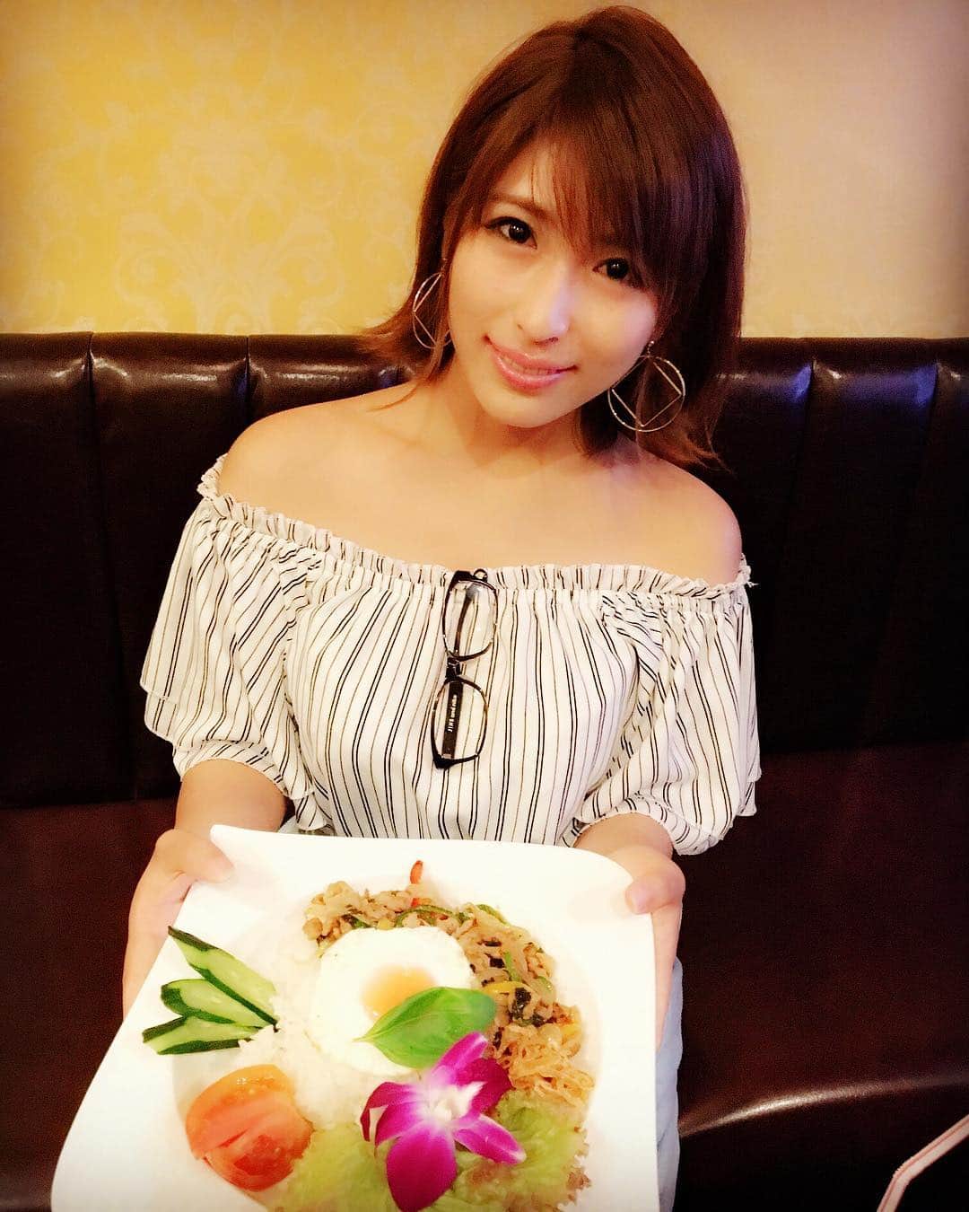 星野ナミのインスタグラム：「ランチタイム🍴❤️」