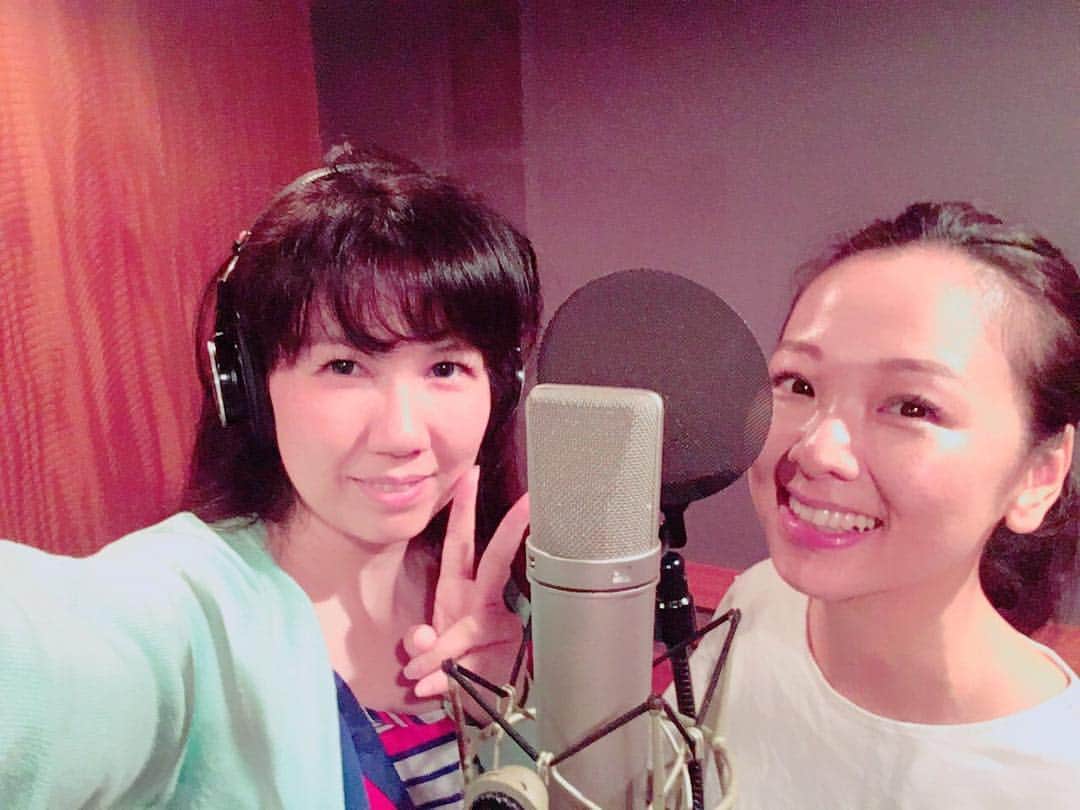 宍戸留美のインスタグラム：「#真珠子 #宍戸留美 #レコーディング #music #ルンルン27 #majix #下北沢 #声 #音楽 #art」