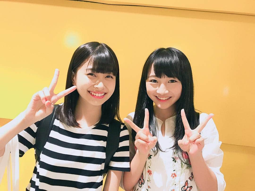 h3artbrak3rsさんのインスタグラム写真 - (h3artbrak3rsInstagram)「#hkt48 #hana #松岡はな #はな #nmb48 #ayaka #山本彩加 #あーやん #ニコニコ」8月22日 11時36分 - h3artbrak3rs