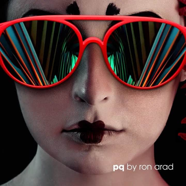 ピーキュー アイウェアのインスタグラム：「Kaleidoscopic design.⠀ ⠀ #D305 #DFrame #pqbyRonArad⠀ #BeAntiordinary #Sunglasses #eyewear #3Dprinting #3Dprinted #3dprinter #3dprint #color #red #style #eyewearfashion #design #glasses #pqeyewear」