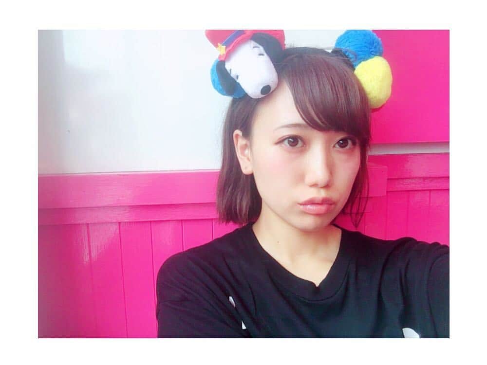 のインスタグラム：「人生初のUSJ🌞💓 たのしかったぁーーー  #usj #pinkcafe #cute」