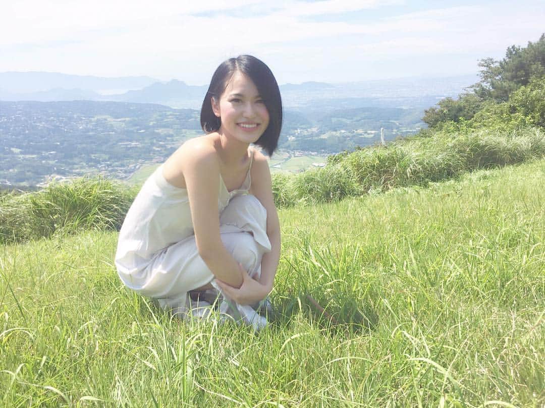 七尾エレナのインスタグラム：「ちょっと遅めの夏休み🌻」