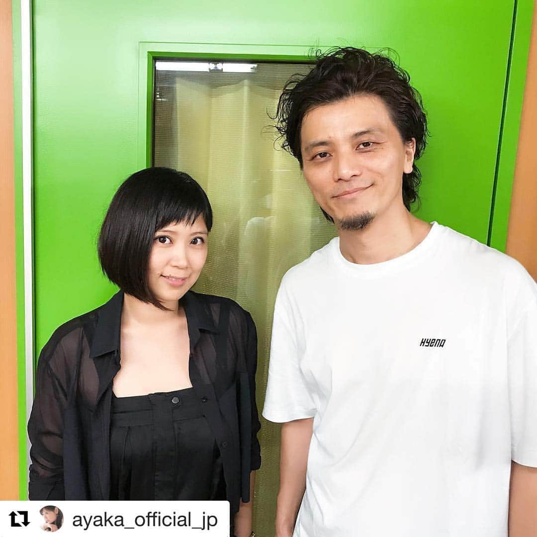 KREVAさんのインスタグラム写真 - (KREVAInstagram)「#俺も楽しみ  #Repost @ayaka_official_jp (@get_repost) ・・・ KREVAさんと908FESの打ち合わせ✌🏻 #kreva  #908fes  #楽しみ」8月24日 12時44分 - kreva_drk_dj908