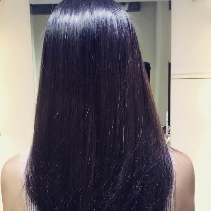 馬場彩月のインスタグラム：「1ヶ月半前に #open した #Resalon 🌹聞いてはいたけどここまでとは、、 @resalon.jp  #thankyou #omotesando #美髪 #逆再生 #hairsalon #hair #tokyo #beauty」