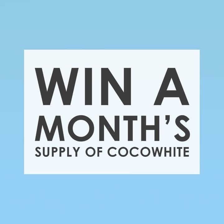 CocoWhiteのインスタグラム：「[Competition now closed] COMPETITION! Win a month's supply of a Cocowhite flavour of your choice! All you have to do is like this post and tag a friend. Ends Sunday! 😁 #competition」