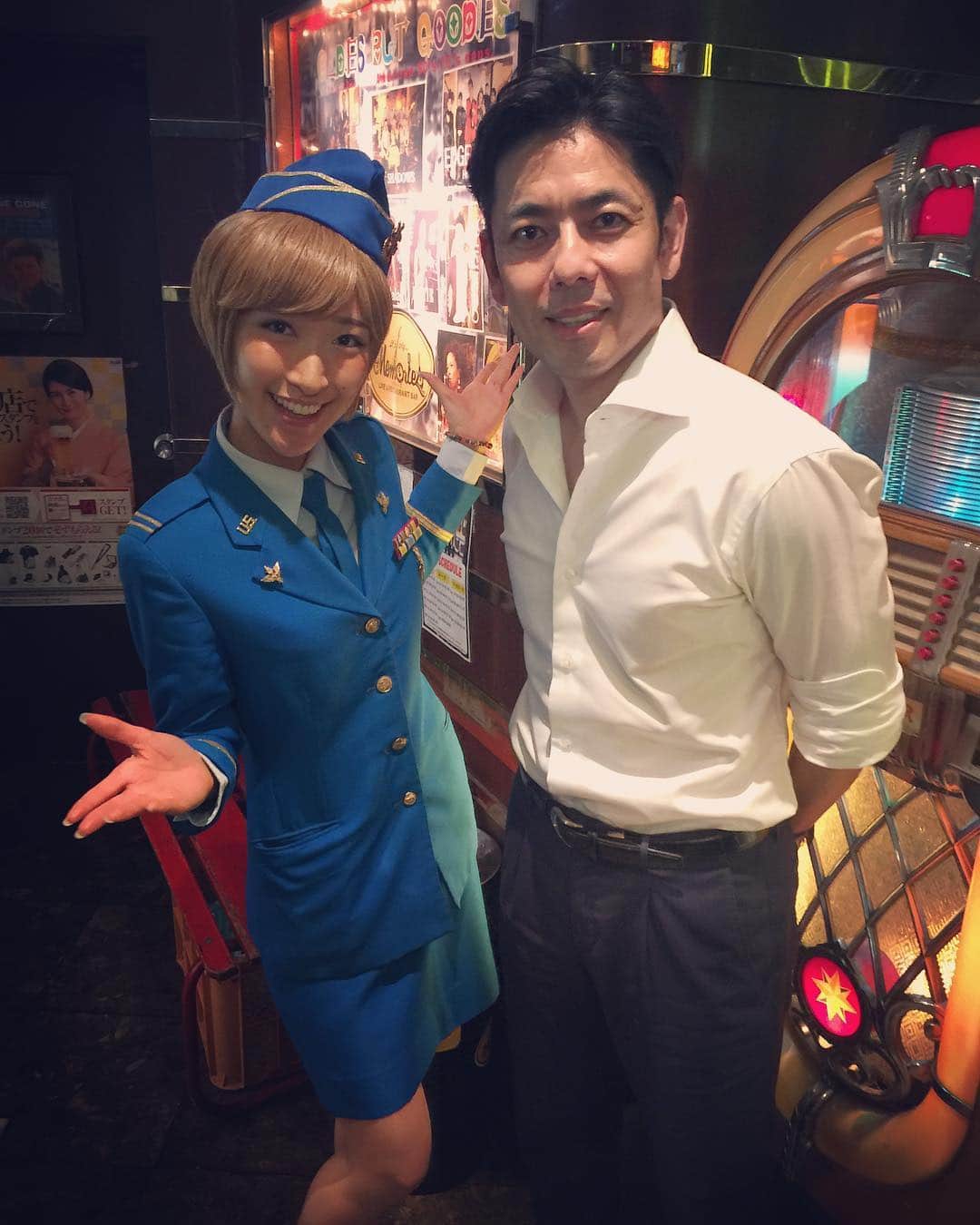 山中崇史のインスタグラム：「『博多Memories』で頑張る歌姫 SHADOWSのユイちゃん。 彼女を6歳の頃から知っているので、今夜は泣けた。 故郷を離れ遠い九州の地で頑張るユイ嬢から勇気をもらった日。 #博多 #博多メモリーズ #ユイ #山中崇史」