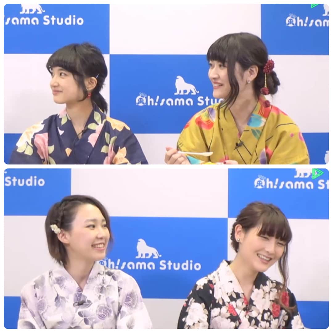 のインスタグラム：「【ごめんなさいupし直しました】 きのうはLINE LIVEでした〜〜！ 見てくれた方どうもありがとう😊 なんとわたしも若干出演させていただきましたー！ 白衣で！(笑 ちょっとばしの写真多くてお食事中の方すみません💜 . 9月以降もDrop'sはライブたくさん決まっとりますので、足を運びたまえ〜〜。 まだのひと、アーカイブみろね！ 神回だぞ！(笑 スクショ祭りした方、各SNSにupすべし！ . p.s. FaceTime中の右上小窓の アップの4人がわたしのお気に入り。😊 #Drop_s#LINELIVE」