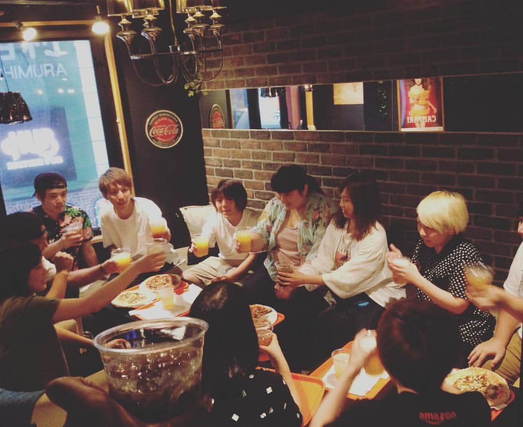 のインスタグラム：「#てのりタイガー  #てのり #松本軍団 #打ち上げ #渋谷 #タクトok」