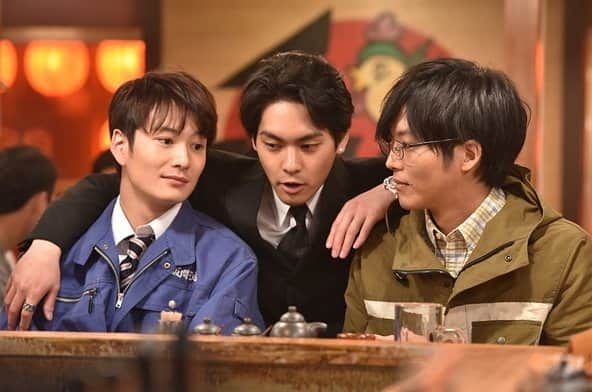 岡田将生ファンアカウントのインスタグラム：「今頃ですが、みなさん『ゆとりですがなにか-純米吟醸純情編-』見ましたか？？ #岡田将生 #岡田将生ファン #ゆとりですがなにか純米吟醸純情編 #スペシャル #tv #hulu #松坂桃李 #柳楽優弥」