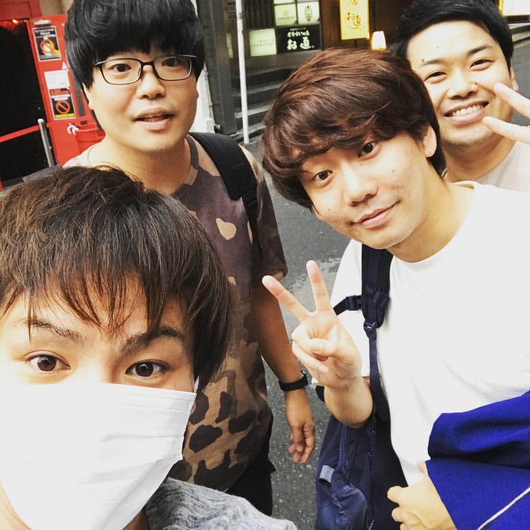 狩野英孝さんのインスタグラム写真 - (狩野英孝Instagram)「小宮。ライスせきまっちゃん。松橋くん。in六本木」9月14日 1時14分 - kano9x