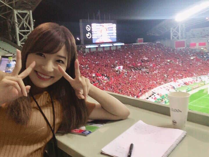 北川彩さんのインスタグラム写真 北川彩instagram 最高の試合 最高の瞬間 浦和レッズのみなさんおめでとうございます 先制された状況の中で選手の諦めない姿勢だったり 勝ち上がるための雰囲気をつくったサポーターの方の応援だったり それをみて南