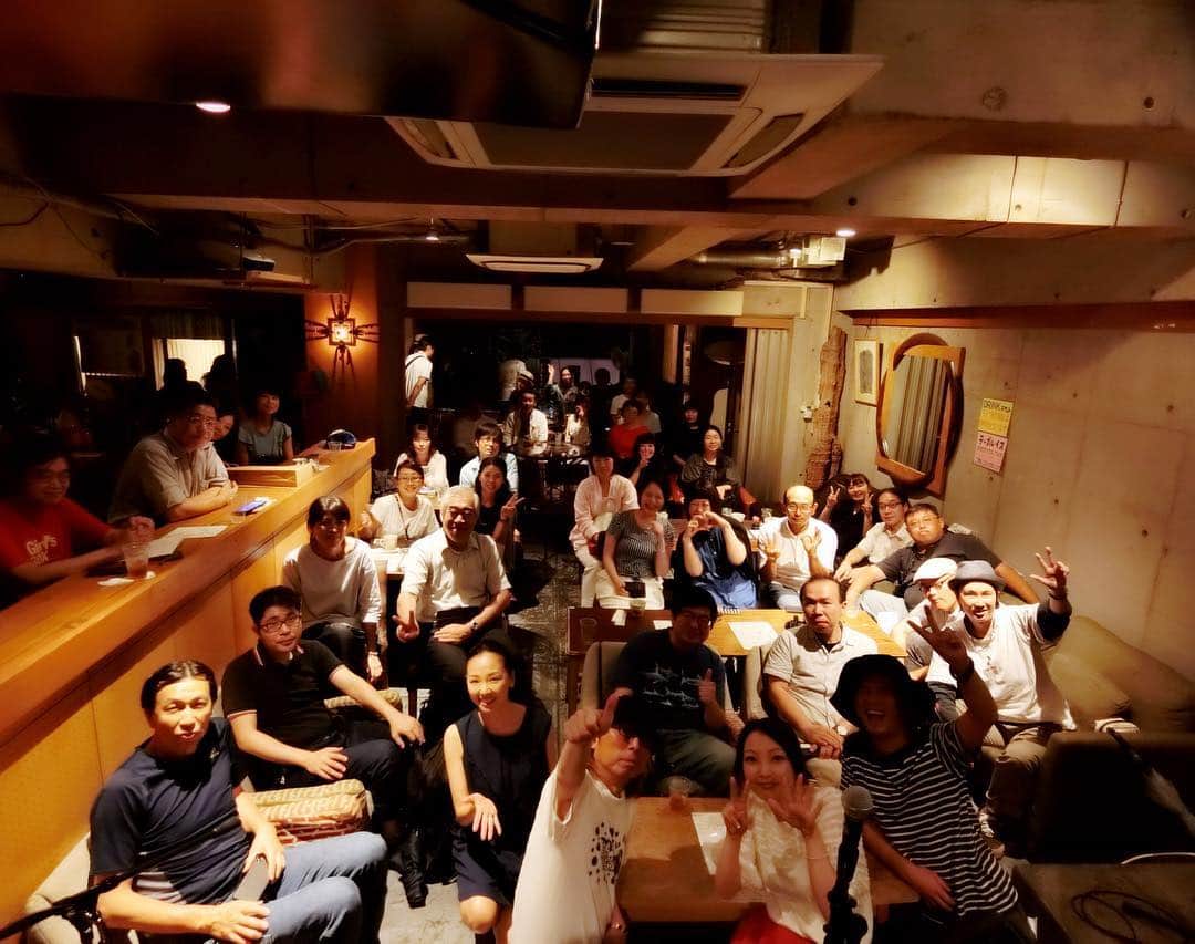 宍戸留美のインスタグラム：「#上田健司 #誕生日 #加藤いづみ #風知空知  #下北沢 #music #love #宍戸留美 #上田禎 #渡辺シュンスケ」