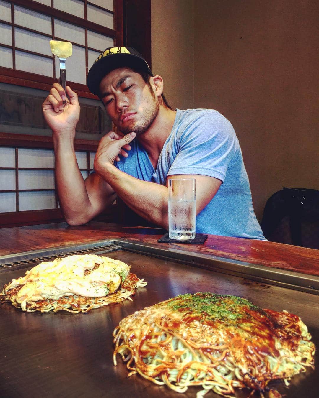 真田聖也さんのインスタグラム写真 - (真田聖也Instagram)「#okonomiyaki 🤔」9月4日 13時56分 - seiya_sanada