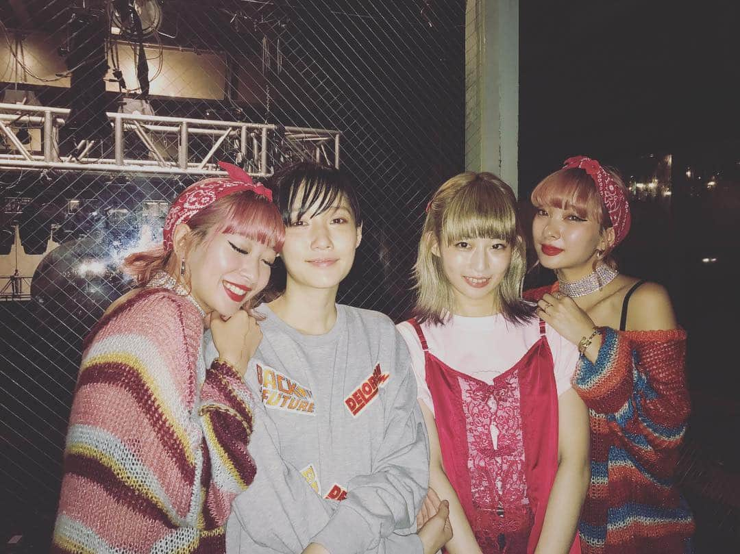 BŌMIさんのインスタグラム写真 - (BŌMIInstagram)「楽しかったねイベント そして #jouetie 好きになってしまって、アプリダウンロードした。かわいい×プチプラ＝最高💓 この写真でわたしが着てるのは #aymmyinthebattygirls だけど。笑」9月4日 8時58分 - b_o_m_i