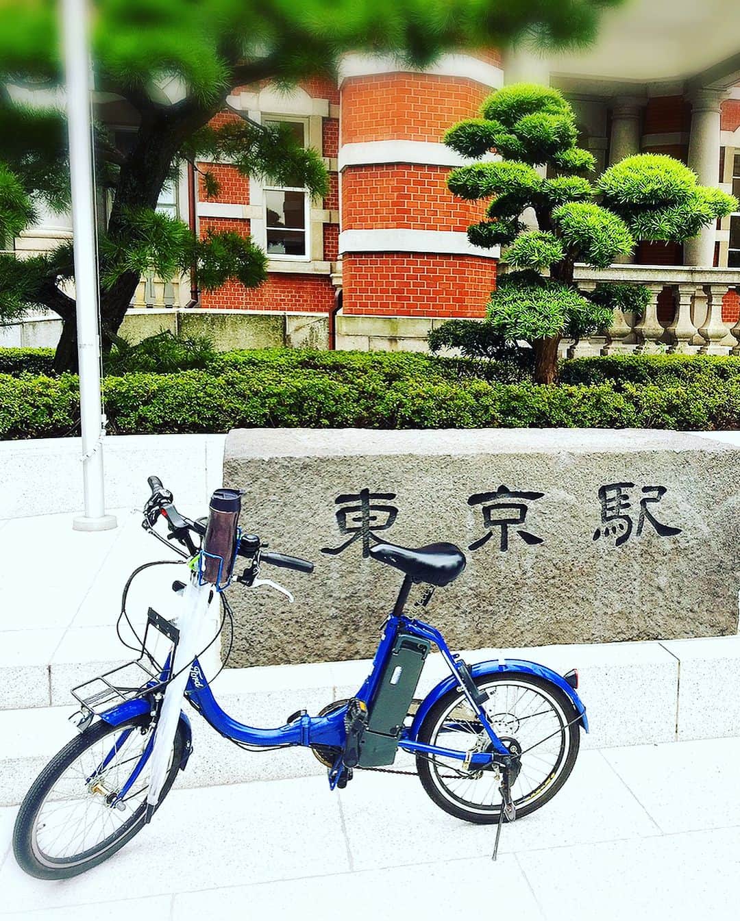 ごあきうえさんのインスタグラム写真 - (ごあきうえInstagram)「電チャリで東京駅のDAIMARUまで来たよー☆  やっぱオレ、晴れ男！  今日はスウェットにＴシャツにネックレスに【AKIUE GO × GARYUPLANET】のボウタイ付けて来たよー。  商品の方も今回も御好評頂いて、御購入頂きありがとうございます！ 赤はもうあとひとつになっちゃった！💦 今日はせっかく来たから夜７時くらいまで付近をウロついてます！  もし、いらっしゃったらすぐ駆け付けるので、 ガリューさんの社長さんか奥様に 「あきうえ呼んで！」 言って下さい。✌️ ☆★☆★☆★☆★☆★☆★☆★☆★ 僕がデザインした 【AKIUE GO × GARYU PLANET 】のボウタイ（蝶ネクタイ）を絶賛販売中！ ↓↓↓ 【・DAIMARU東京店（東京駅 八重洲）7階 ・２０１７年８月３０日(水)〜９月１２日(火)まで ・GARYU PLANETのPop-up Store内】 ※エスカレーターで７階上がられたエスカレーター前が、Pop-up Storeになってます。  #スウェット #東京駅 #TokyoStation #電動アシスト自転車 #電チャリ #電動自転車 #EBike #전기자전거 #AKIUEGOcrossGARYUPLANET #DAIMARU #大丸東京 #DAIMARUTOKYO #アクセサリー #Accessories #액세서리 #AKIUEGO #GOAKIUE #ごあきうえ #ボウタイ #蝶ネクタイ #BowTie #나비넥타이 #BowTieAccessories #ポップアップストア #PopUpStore #팝업스토어 #ポップアップショップ #PopUp」9月4日 17時12分 - goakiue