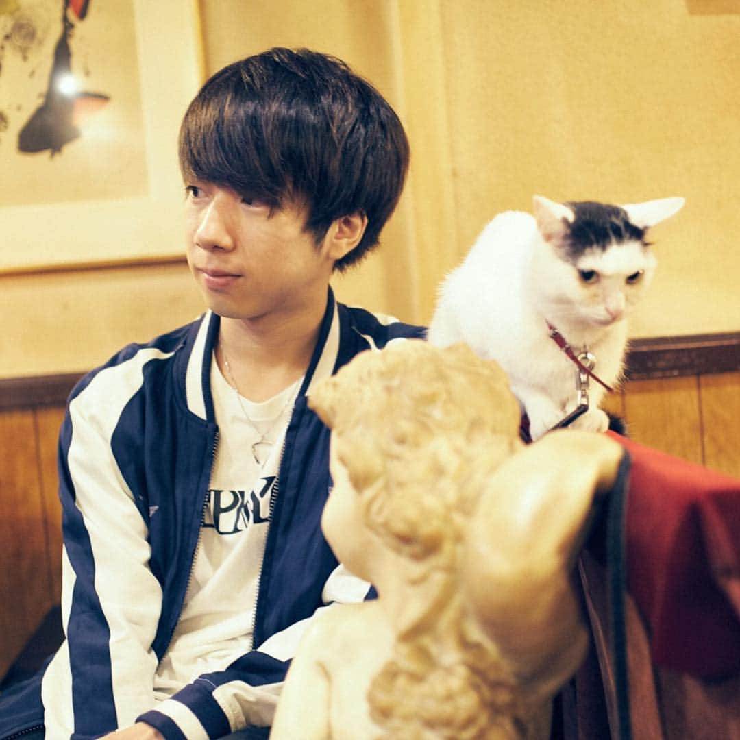 八木優樹さんのインスタグラム写真 - (八木優樹Instagram)「猫✖︎山羊」9月5日 12時19分 - mr_2base