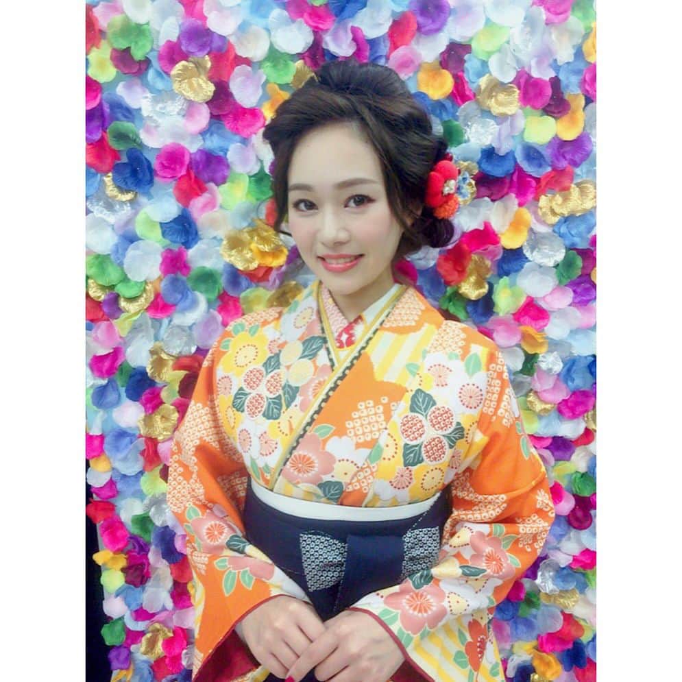 のインスタグラム：「. . 初めての袴💓 前髪もアップにして雰囲気変えてみました🎶 . #mcr2017 #summer #kyoto #osaka #japan #rits #Rits#photo #movie #girls #culture #beauty #cute #instalike #instabeauty #love #lol #ootd #ミスコン #ミスキャン #文化 #美 #関西 #京都 #日本 #立命館 #立命館大学 #大学生 #畑美有 #sisui」