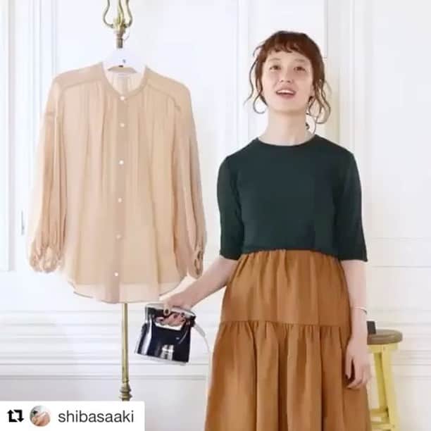 Panasonic 衣類スチーマー活用術キャンペーン事務局のインスタグラム：「衣類スチーマー・秋のプレゼントキャンペーンを開始！Instagramに投稿された動画をリグラムもしくはTwitterでシェアすれば抽選で、素敵なファッションアイテムなどをプレゼント！9月25日（月）まで。こちらの動画は柴田紗季 @shibasaaki さんの投稿です。　#衣類スチーマー秋の活用術 http://panasonic.jp/iron/steamer/campaign/2017autumn.html」