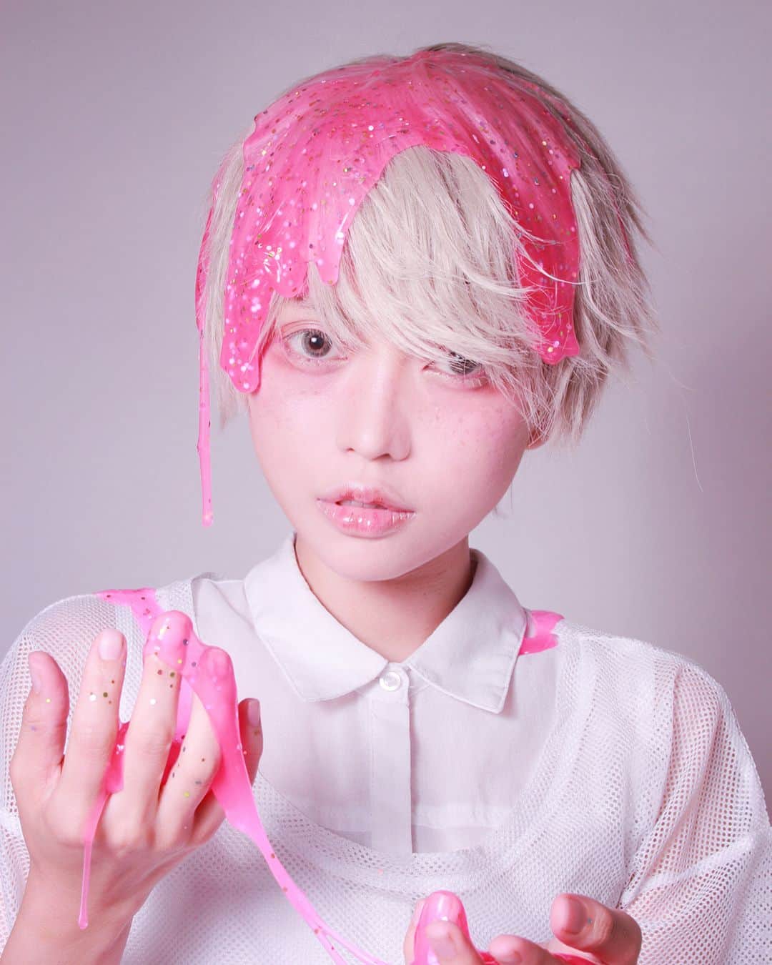 松竹ねじめさんのインスタグラム写真 - (松竹ねじめInstagram)「トロケルダンシ🍬  photo/N!NA studio/川崎撮影スタジオ  #創作 #創作コスプレ #original #originalcosplay #オリジナル #オリジナルコスプレ #コスプレ #コスプレイヤー #cosplay #cosplayer #japanesecosplay」9月6日 0時38分 - chiinejime