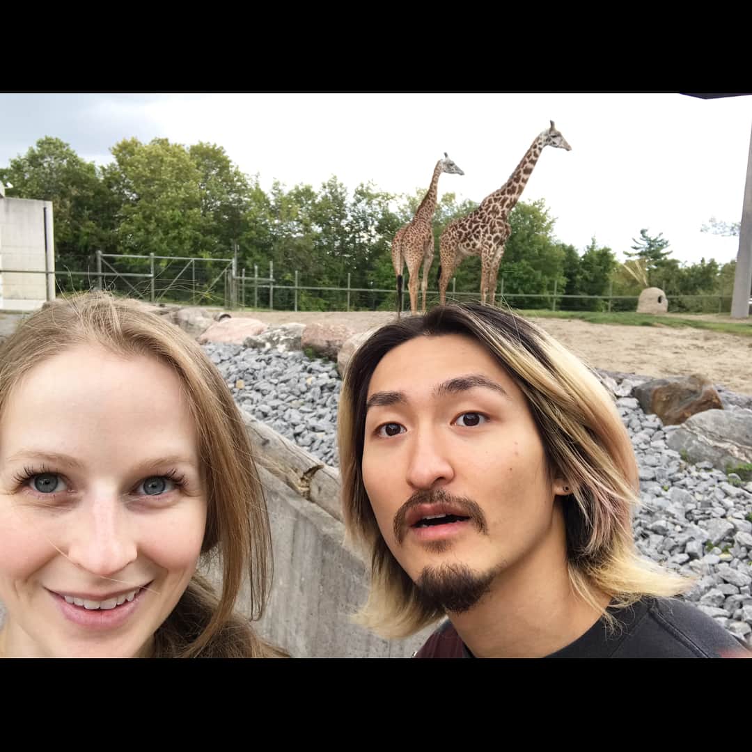 Ryota さんのインスタグラム写真 - (Ryota Instagram)「We went to the zoo! We had a good date!❤️ I had nose bleed suddenly....🤧💦」9月8日 3時26分 - ryota_0809