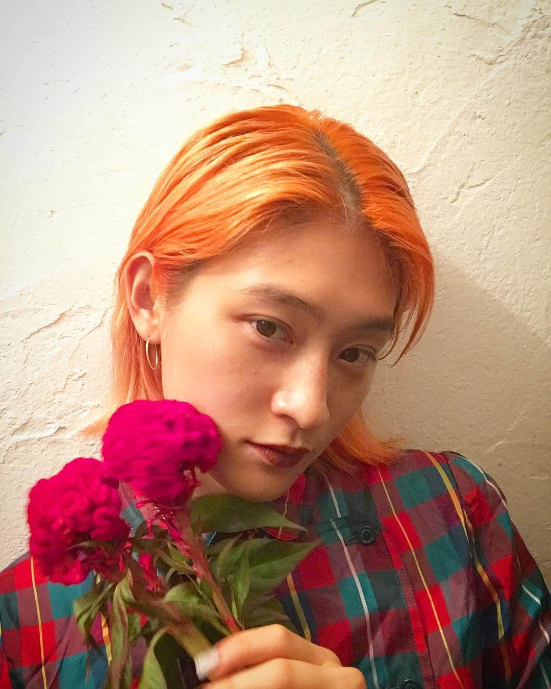 コムアイさんのインスタグラム写真 - (コムアイInstagram)「💋💕✨け い と う」9月8日 0時22分 - kom_i_jp