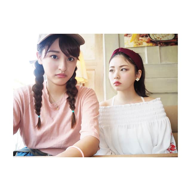 小芝風花さんのインスタグラム写真 - (小芝風花Instagram)「先ほどの続き、2ショット❤️ 愛といるとき、変な顔しがち😂」9月8日 21時01分 - fuka_koshiba_official