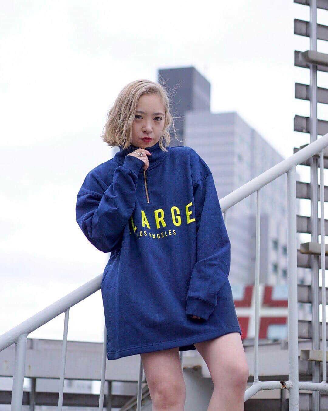 XLARGE®︎ SNAP XLARGE®︎ official SNAP instagramさんのインスタグラム写真 - (XLARGE®︎ SNAP XLARGE®︎ official SNAP instagramInstagram)「STYLE @xmxaxox ✔︎ 【01173221 EMBROIDERY HALF ZIP SWEAT】 #xlarge_snap #xlarge #xlargejp #xlxgkashiwa」10月4日 16時09分 - xlarge_snap