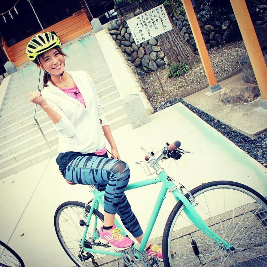 佐野真彩さんのインスタグラム写真 - (佐野真彩Instagram)「🚴 #自転車 #cycling #code #自転車女子 #サイクリングウェア」10月4日 18時57分 - sano.maya