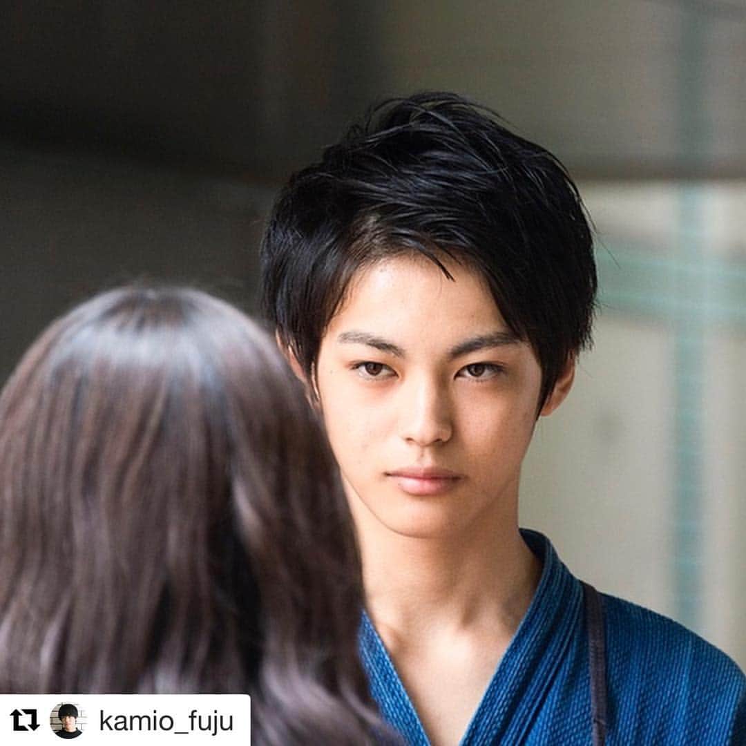 兄に愛されすぎて困ってますのインスタグラム：「#Repost @kamio_fuju ・・・ 鈴木君役で #兄に愛されすぎて困ってます に出演させて頂きました！ まだ見てない方は是非チェックしてください！ . DVD/Blu-ray ドラマ版≫発売中！ 映画版≫2018.01.10発売！ . #兄こま #剣道部」