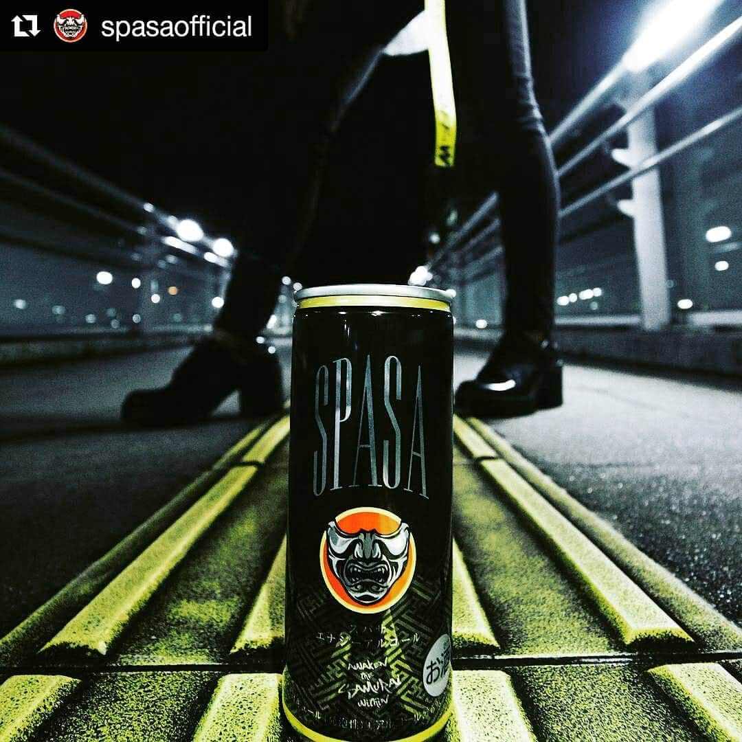 エナジーアルコール【Spasaスパサ】のインスタグラム：「【オフィシャルスパサも宜しくね @spasaofficial 】 更新 ・・・ #EnergyAlchol #SPASA #Samurai #AwakentheSamuraiwithin #Japan #chillout #beaoutsider」