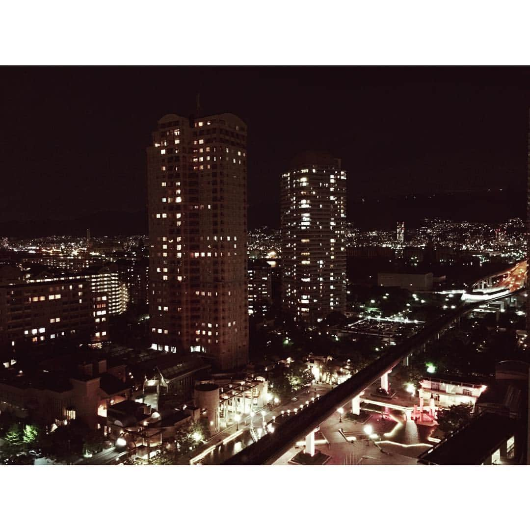 椎名可憐さんのインスタグラム写真 - (椎名可憐Instagram)「昨夜、ホテルの部屋の窓から。 神戸の夜景は六甲山の麓迄宝石箱をひっくり返したように美しいのです。  #神戸 #100万ドルの夜景 #1000万ドルの夜景 #六甲 #神戸ベイシェラトン #神戸ベイシェラトンホテル #夜景 #kobebaysheraton #sheraton #kobe #ilovekobe #六甲アイランド」10月7日 0時50分 - shiinakaren