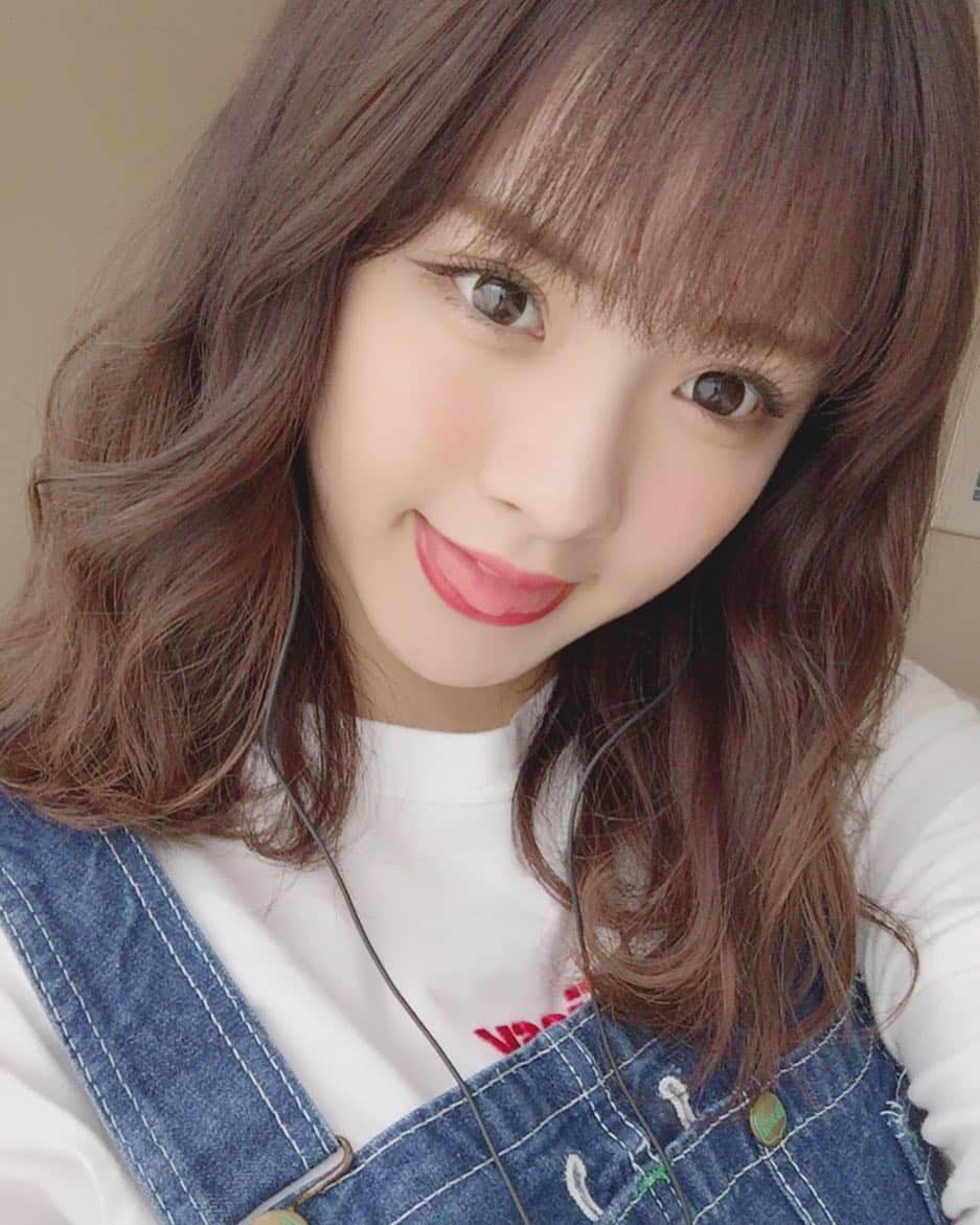 中野麗来さんのインスタグラム写真 - (中野麗来Instagram)「本日は髪の毛まきました😌❤︎」10月7日 14時24分 - reina.n824